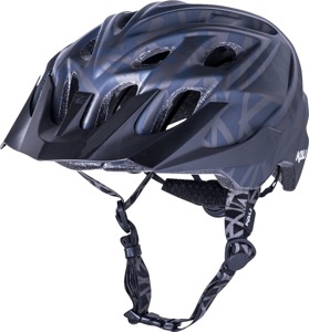 KALI Chakra Plus Youth Bicycle Helmet Matte Black Pyramid Graphic - Youth half face helmet, Matte Black Pyramid design