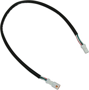 Namz TBW Handlebar Wire Extension Harness 15 in. Plug-and-Play