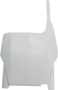 UFO Front Number Plates White Fits Honda CR125/250 2004-2007