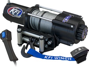 KFI UTV Series Winch 4500 lbs. Wide - U45W-R2