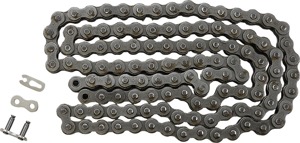 JT Chains 520HDS 116-Link Raw Drive Chain - Super heavy-duty 520 chain, clip master link