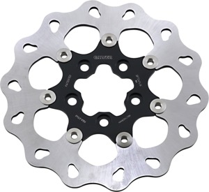 Full-Floating Rear Brake Rotor - Black