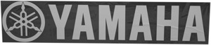 Factory Effex 3 ft. White Die-Cut Sticker For Yamaha