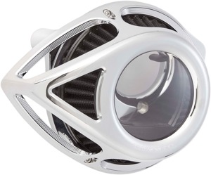 Arlen Ness Clear Tear Sucker Air Cleaner Kit Chrome