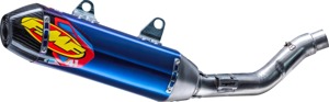FMF Factory 4.1 RCT Slip-On Muffler Kawasaki KX250F - Slip-on titanium muffler For 2025 Kawasaki KX250F