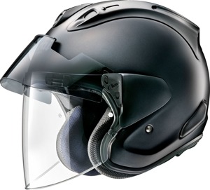 Arai Ram-X Helmet Matte Black Frost Medium - Open-face helmet with Pinlock lens