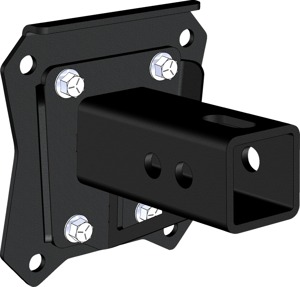 10 mm. Bolt 2 in. Receiver Hitch Rear - For 14-17 Polaris RZR XP 1000/ 4/ 16-17 RZR XP Turbo/ 4 w/