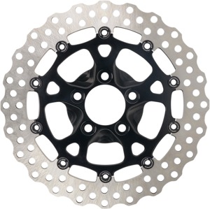 Performance Machine Dominator Front Brake Rotor 11.8" Black Anodized