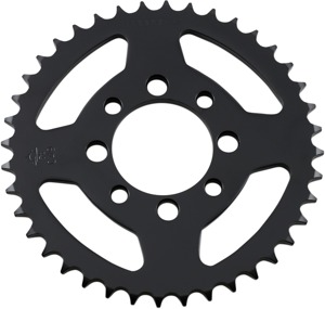 JT Steel Rear Sprocket 40T 428 Chain Natural For Kaw/Suz Models