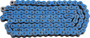 RK 525 MAX X Drive Chain Blue 120 Links RX-Ring Rivet - Sealed O-ring chain, Blue, 120 links, 525 size