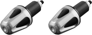D-Axis Bar End Weight Silver & Black