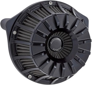 Arlen Ness 15-Spoke Inverted Series Air Cleaner Kit - Black