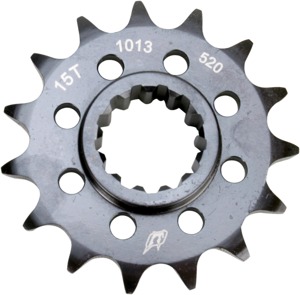 Driven 520 Steel Front Sprocket Black 15T