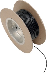 Black 18 Gauge Color Match Primary Wire - 100' Spool