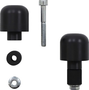 Vortex Bar End Sliders Black For Ducati Models - Bar end sliders for many Ducati models