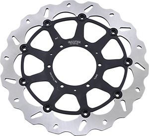 Floating Wave Front Brake Rotor - Left - For 08-16 Honda CBR1000RR