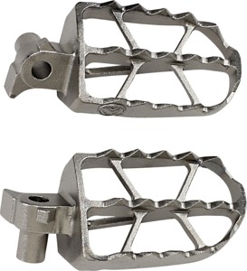 Moose ND Series Footpegs Chrome Stainless Fits Kawasaki KX250F KX125 KX250