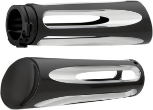 Arlen Ness Deep Cut Grips Black