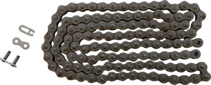JT Chains 520HDR 118-Link Raw Drive Chain - Competition 520 chain, clip master link