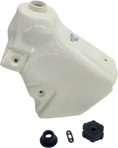 IMS Large Capacity Gas Tank White For Suzuki DR-Z400/Kawasaki KLX400 - White 3.2 gal. gas tank For DR-Z400/KLX400