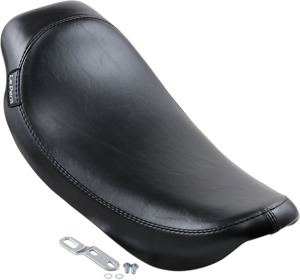 Le Pera Silhouette Solo Seat Black 6.5 in. W Fits 96-03 Dyna