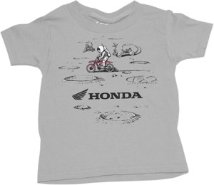 Factory Effex Toddler Honda Tee Gray 2T
