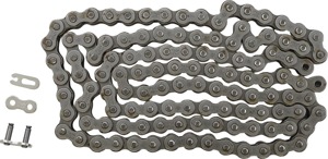 JT Chains 520HDS 118-Link Raw Drive Chain - Super heavy-duty 520 chain, clip master link