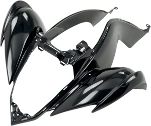 Maier ATV Front Fender Black Fits Yamaha Raptor 700