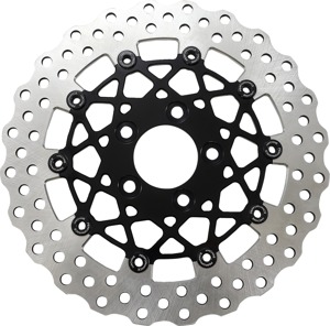 Performance Machine Speedstar Rear Brake Rotor 11.5in Black Harley For Harley-Davidson