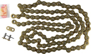 RK 520 MXZ5 Non-Sealed Gold Chain 114 Link - Gold 520 MXZ5 chain, 114 links, non-sealed