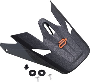 Arctiva Rise Helmet Visor Kit Orange Black Adult One Size - Replacement visor for Arctiva Rise helmets