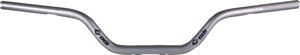 ODI V-Twin Moto Handlebar 1-1/8in Silver, 1in Controls - Anodized silver 1-1/8in handlebar for V-Twin, 1in controls
