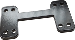 KFI Winch Spacer Plate for Polaris RZR 900 XP 2011-2014 - Spacer plate for winch fitment on RZR 900 XP 11-14