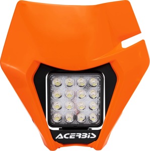 Acerbis VSL LED Headlight Orange Fits KTM