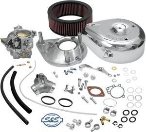 S&S Super E Carburetor Kit For 91-03 Harley Sportster - Fits 91-03 Harley-Davidson Sportster models
