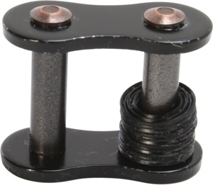 Vortex Racing V3 2.0 530RX3-RCL Rivet Master Link Black - Rivet master link for V3 2.0 530RX3 chains, black
