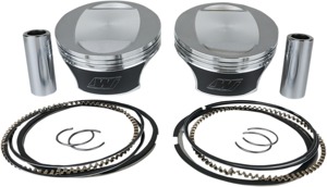 Wiseco Tracker Series Piston Kit 10.5:1 for Harley TC96-106 3.937in Bore - Piston kit 10.5:1 CR for Harley TC96-106 engines