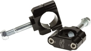 Renthal 36Tech Bar Mounts Black 28.6mm 5mm Offset