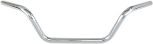 Drag Specialties 1in Low Buckhorn Handlebar Chrome - 1in chrome low buckhorn handlebar for street bikes