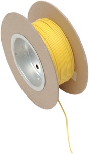 Yellow 18 Gauge Color Match Primary Wire - 100' Spool