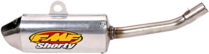 PowerCore 2 Shorty Slip On Exhaust Silencer - For 03-05 Kawasaki KX125