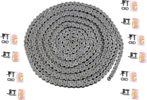 RK 520 MAX O-Ring Bulk Drive Chain 25ft Natural - 25ft 520 MAX O-Ring chain, Natural finish