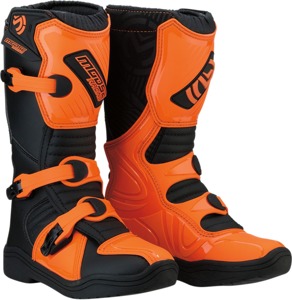 M1.3 Boots - Black & Orange Youth Size 6