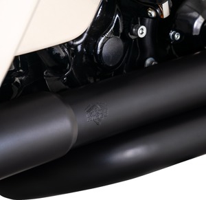 Vance & Hines Black Dresser Duals Exhaust Header Fits 17-22 Touring