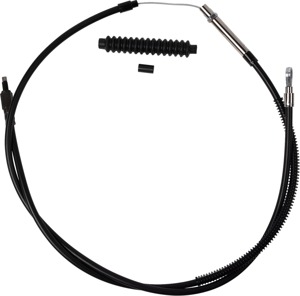 Barnett High-Efficiency Black Vinyl Clutch Cable +6in For Harley-Davidson