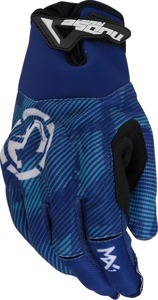 Moose MX1 Gloves Blue White Light Blue Men's Small - MX1 offroad gloves, Small, Blue/White/Light Blue