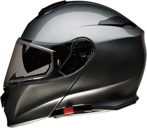 Z1R Solaris Modular Snow Helmet XS Dark Silver Gloss Unisex - Modular snow helmet, XS, Dark Silver, Unisex