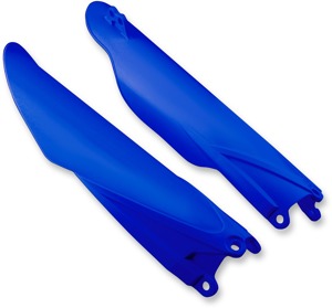 Cycra Blue Fork Guards Plastic Fits 01-14 KTM SX/XC FE/FS/TE Models