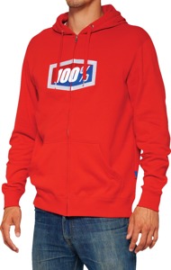 Men's Official Zip Hoody - Official Zip Hoody Red 2Xl