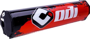 ODI SX8 Handlebar Pad Red/Black 245mm - Lightweight handlebar pad in red/black, 245mm
